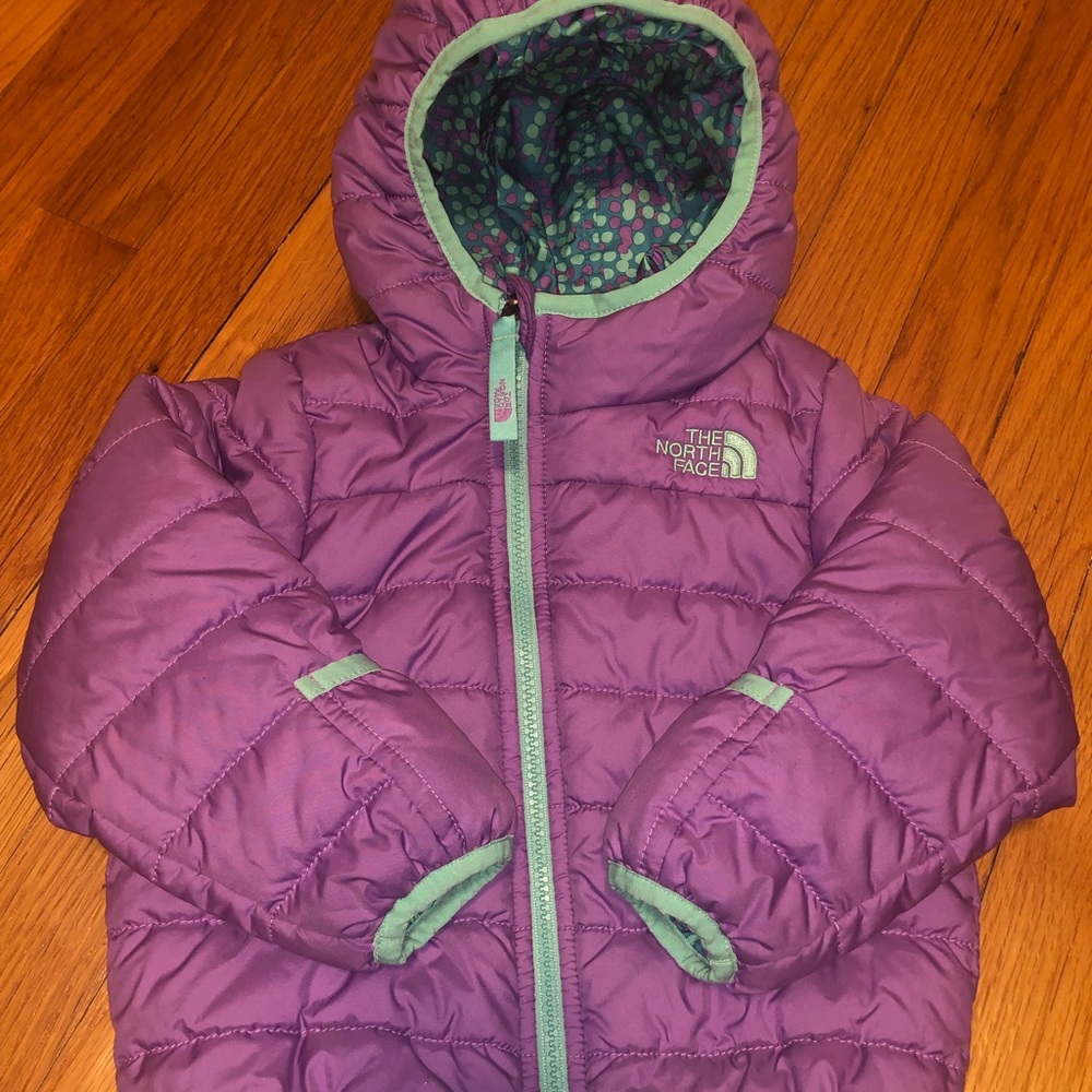 North Face Infant Reversible Coat 18-24 Months